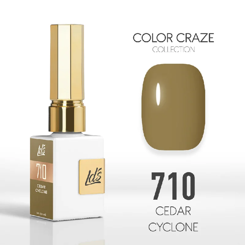 nail polish gel removal-LDS Color Craze Gel Nail Polish - 710 Cedar Cyclone - 0.5oz