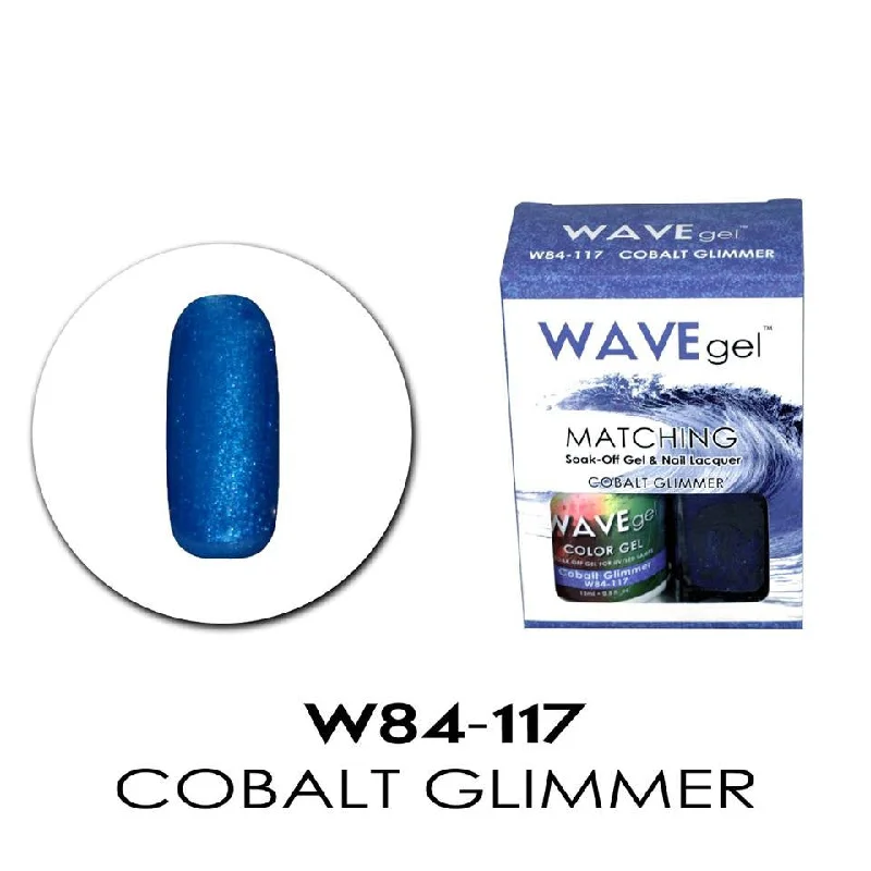 nail polish acetone free-Matching -Colbalt Glimmer W84117