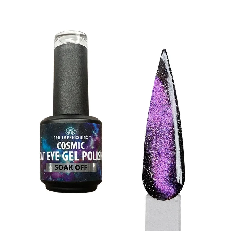 Nail art decoration sports-Cosmic Cat Eye Gel Polish - Nova