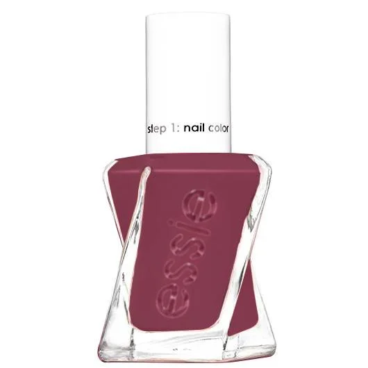 nail polish sculpted nails-Essie Gel Couture - Hemmed On The Horizon - #1176