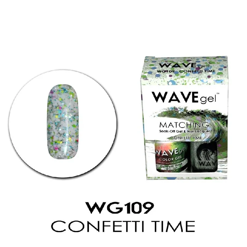 nail polish high shine-Matching -Confetti Time WG109