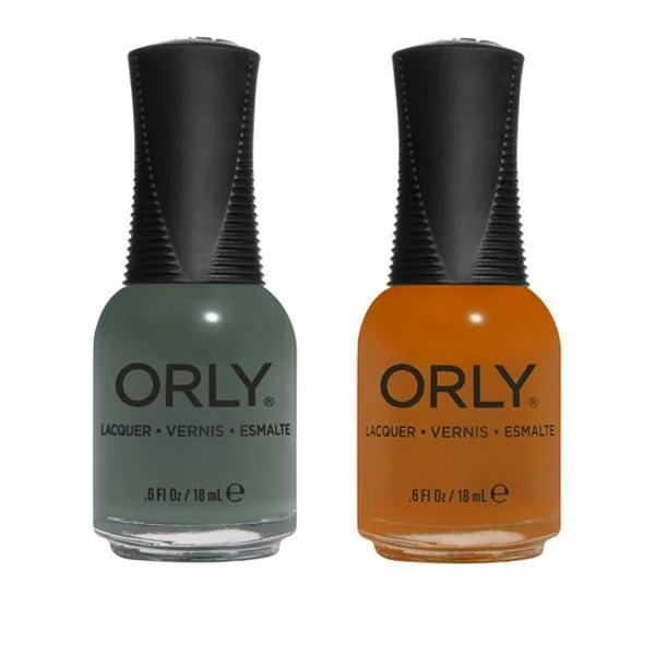 nail polish frown brown-Orly - Nail Lacquer Combo - Sagebrush & Canyon Clay