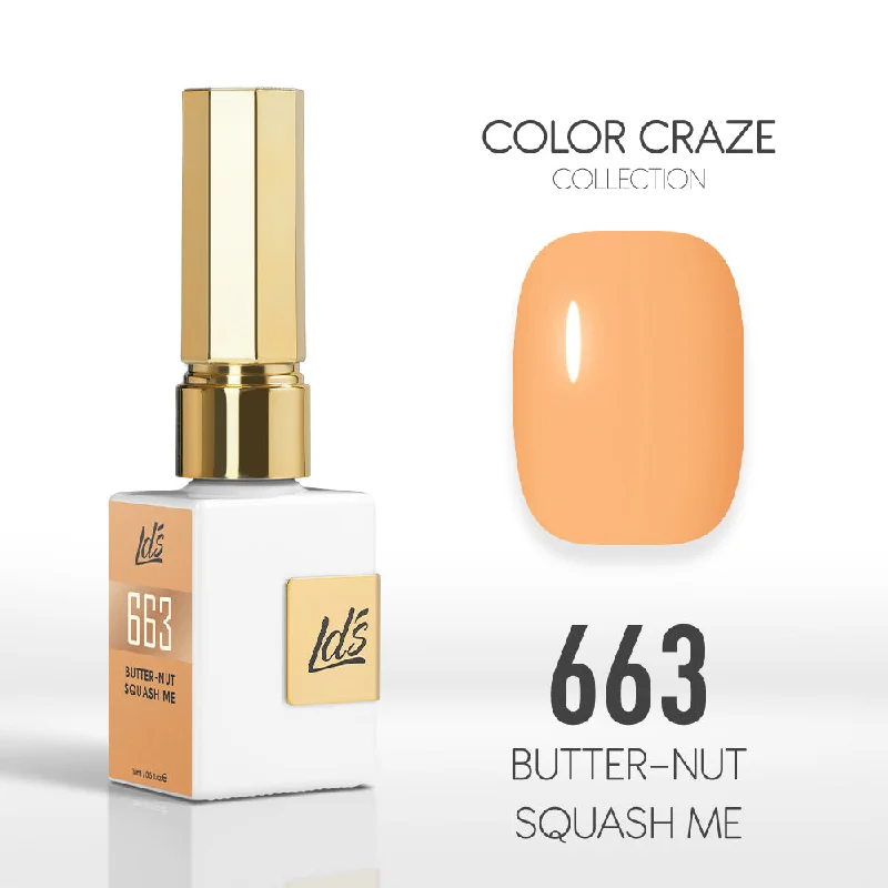 nail polish TikTok trends-LDS Color Craze Gel Nail Polish - 663 Butter-nut Squash Me - 0.5oz