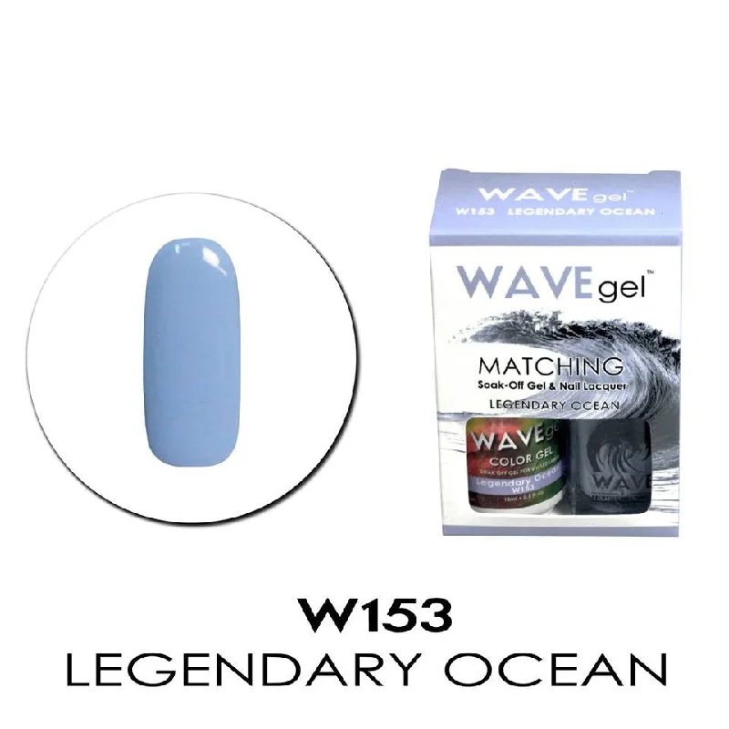 nail polish base coat-Matching -Legendary Ocean W153