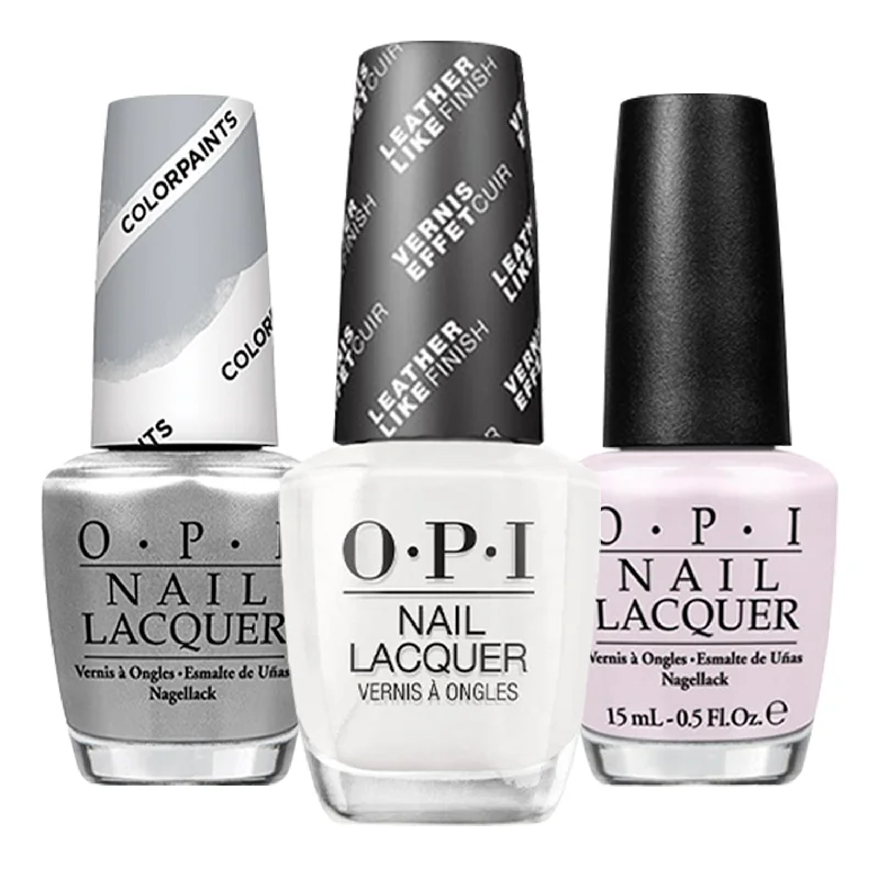 nail polish bronze glow-OPI Nail Lacquer Nail Polish Special Whites/ Grays/ Blacks 0.5oz