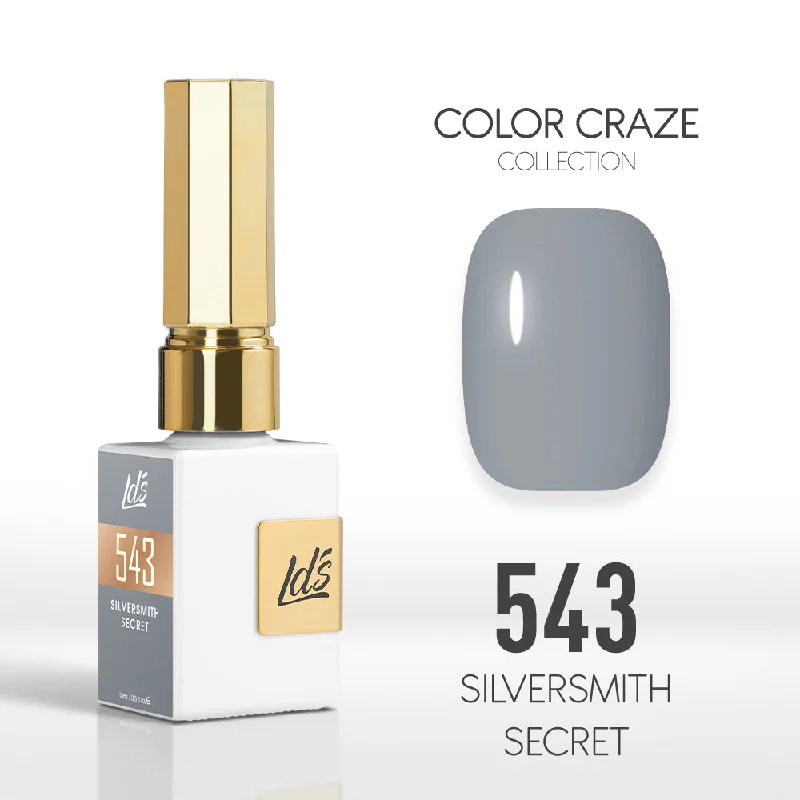 nail polish movie inspired-LDS Color Craze Gel Nail Polish - 543 Silversmith Secret - 0.5oz