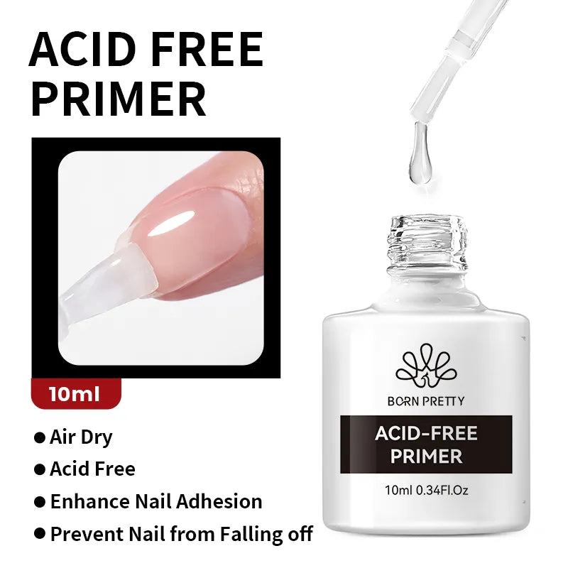 nail polish metallic shades-Acid Free Primer For Nails