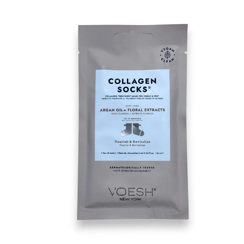 nail repair with nail repair shield-VOESH Collagen Socks - With Argan Oil + Floral Extracts