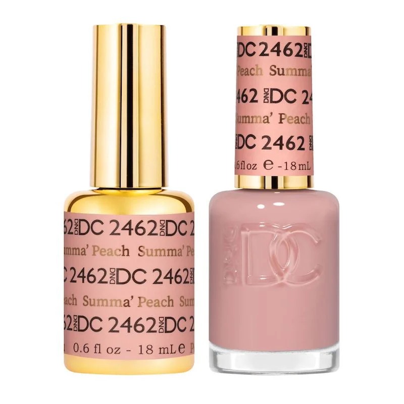 nail polish pure white-DC GEL 2462 Summa Peach