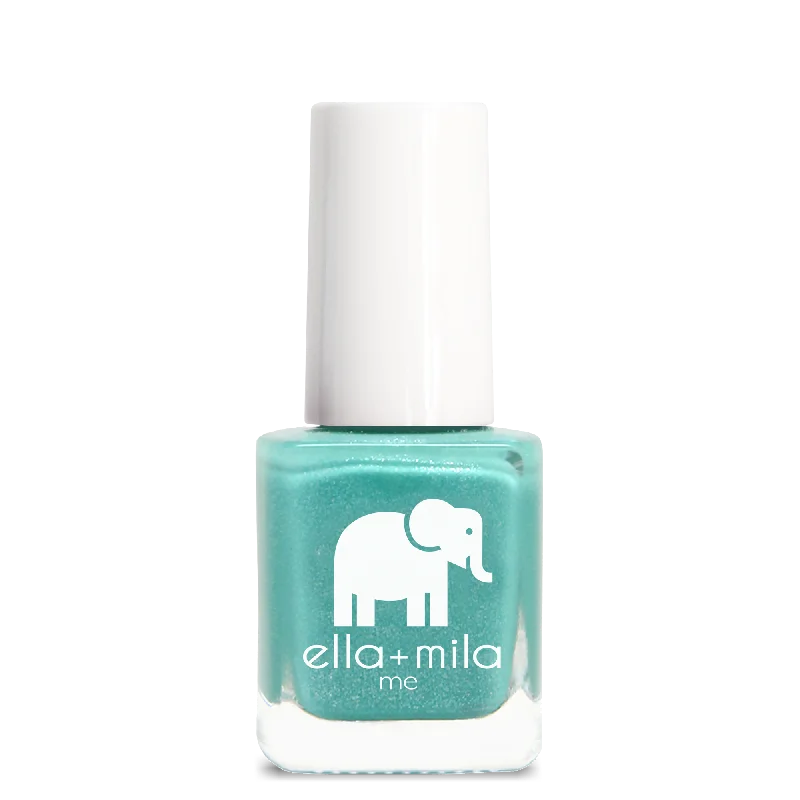 nail polish luxury brands-Glitter Me Green Nail Polish