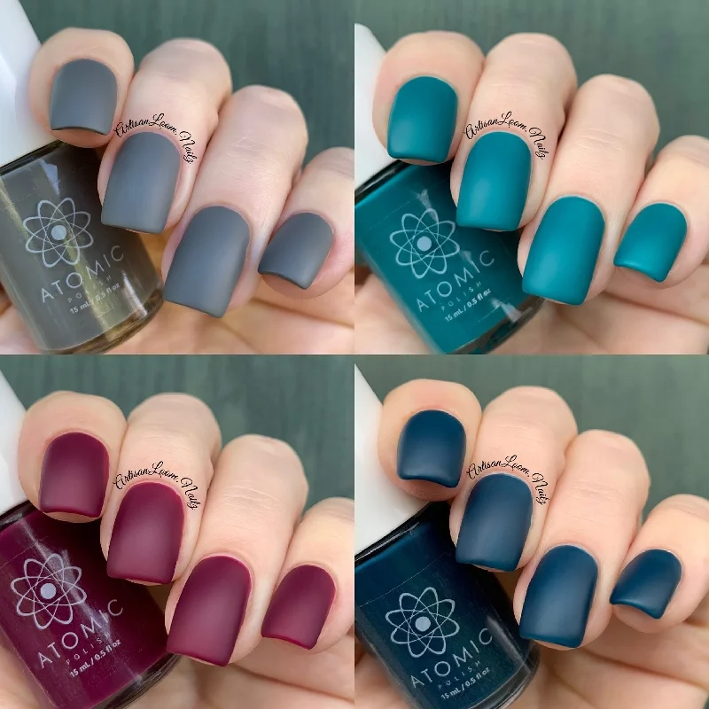 nail polish raised design-Matte Collection Vol 1