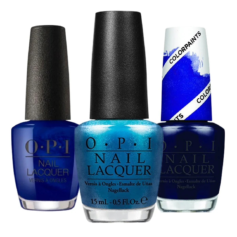 nail polish glitter bomb-OPI Nail Lacquer Nail Polish Special Blues 0.5oz