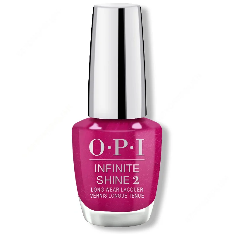 nail polish cloudy sky-OPI Infinite Shine - Merry In Cranberry - #HRM42