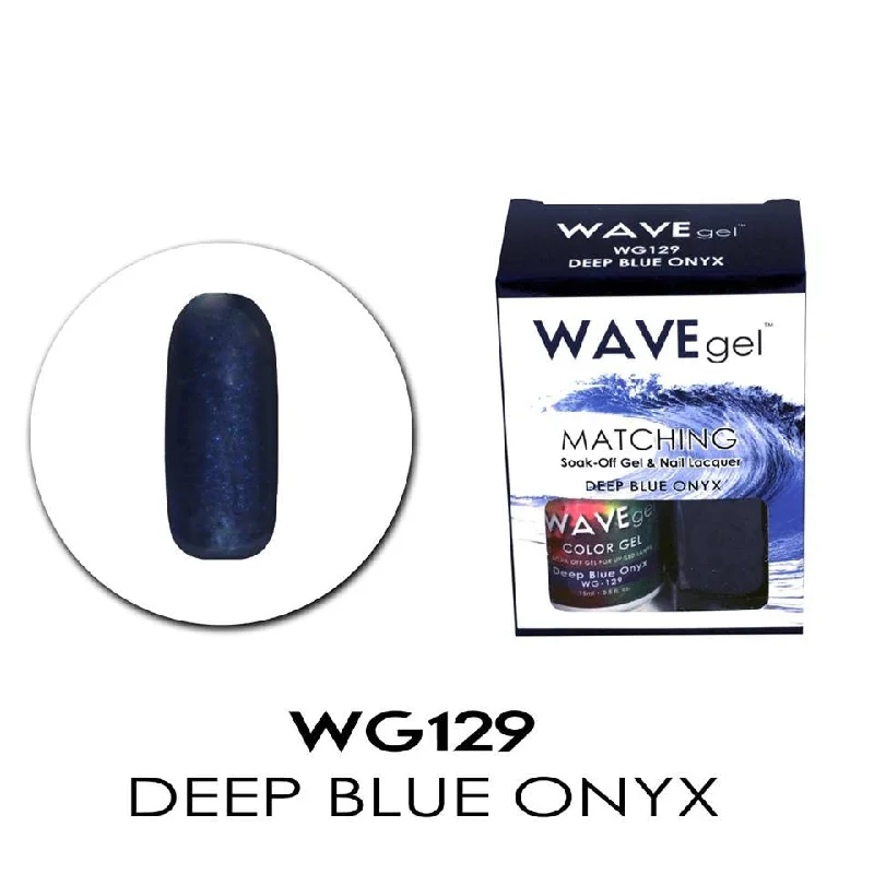 nail polish ombre effect-Matching -Deep Blue Onyx WG129