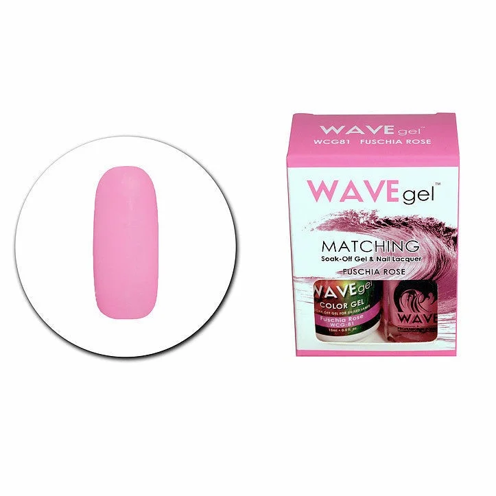 nail polish manicure kits-Matching -Fuschia Rose WCG81